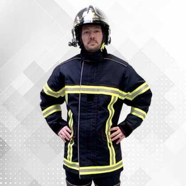 VESTE GAMMA BLEU BANDES TT