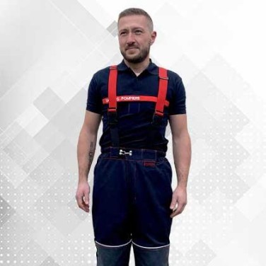 SURPANTALON YPSILON BLEU BANDES TT