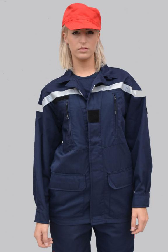 Exercise and intervention jacket for firefighters