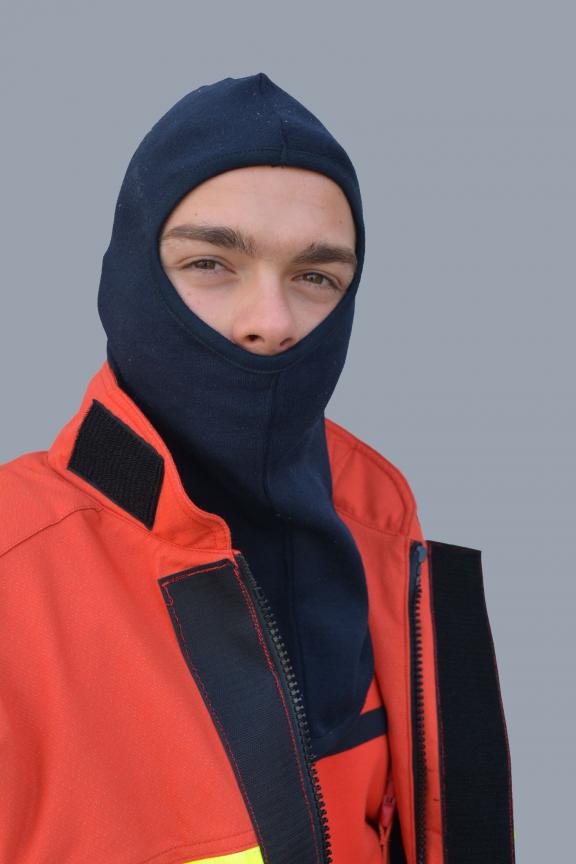 Cagoule pour sapeurs-pompiers sans rabat