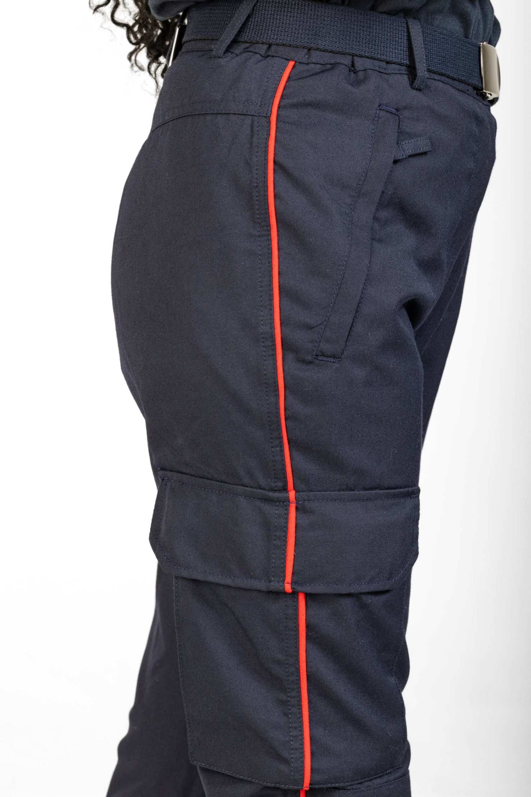 Pantalon TSI AS avec passepoil rouge