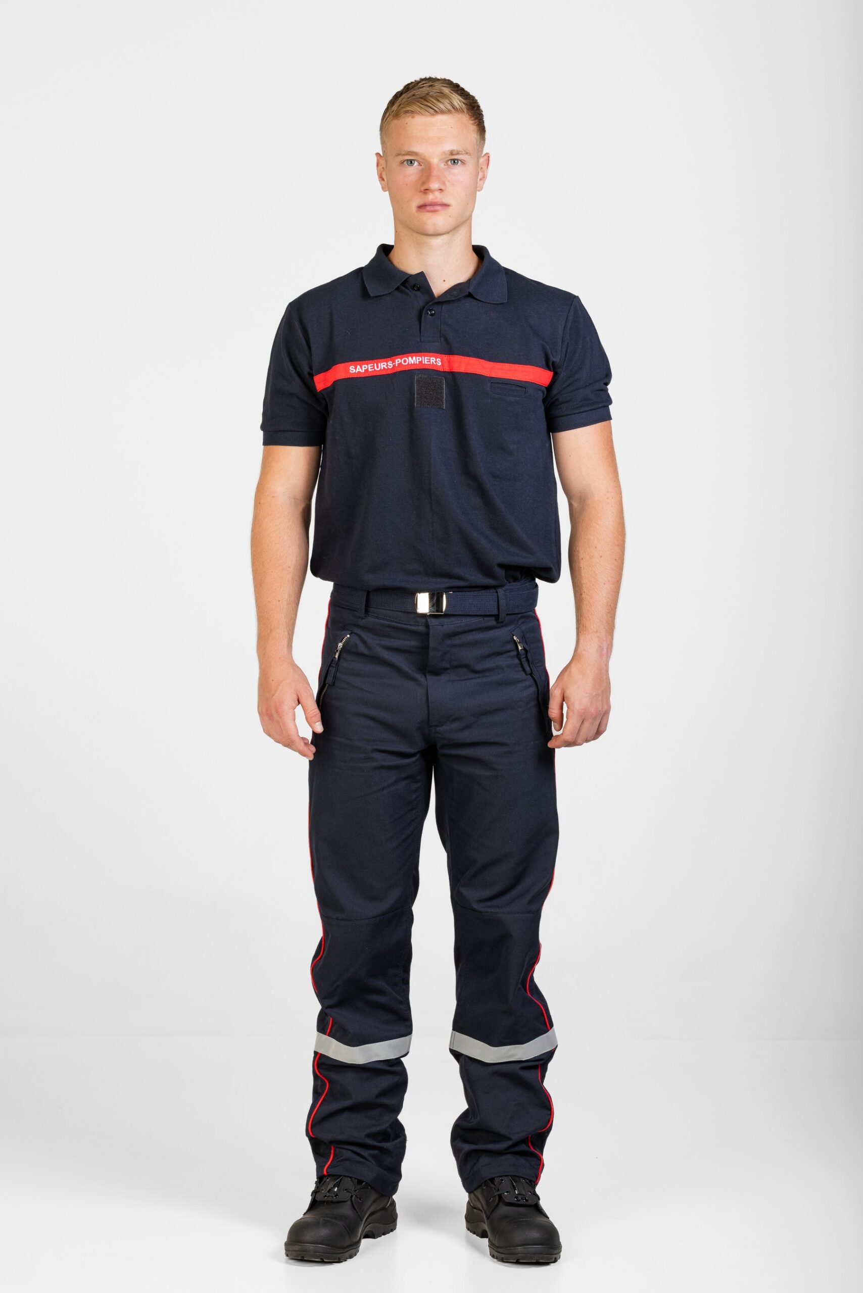 Pantalon TSI B2 AS avec passepoil rouge