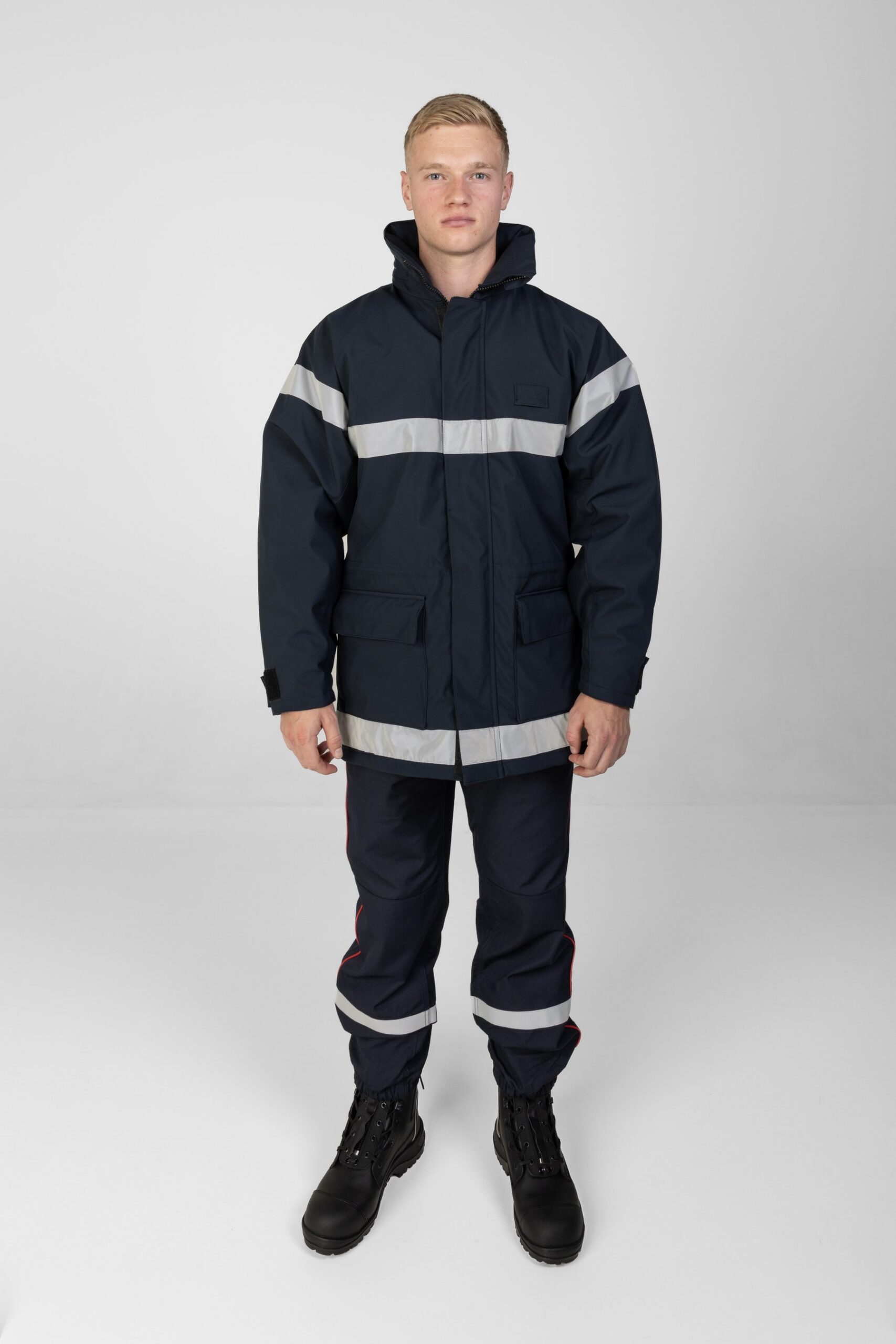 Parka sapeurs-pompiers marine