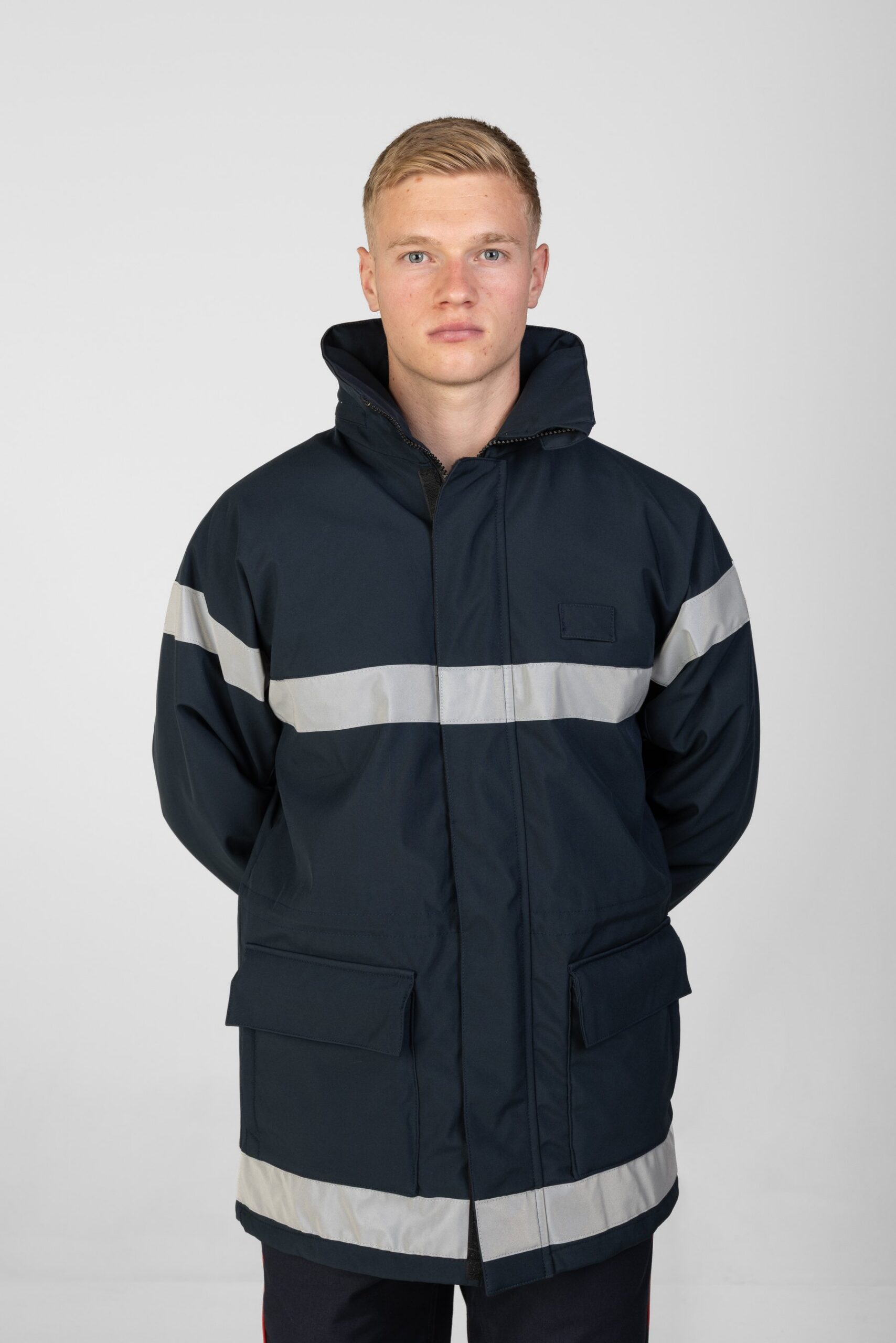 Parka sapeurs-pompiers marine