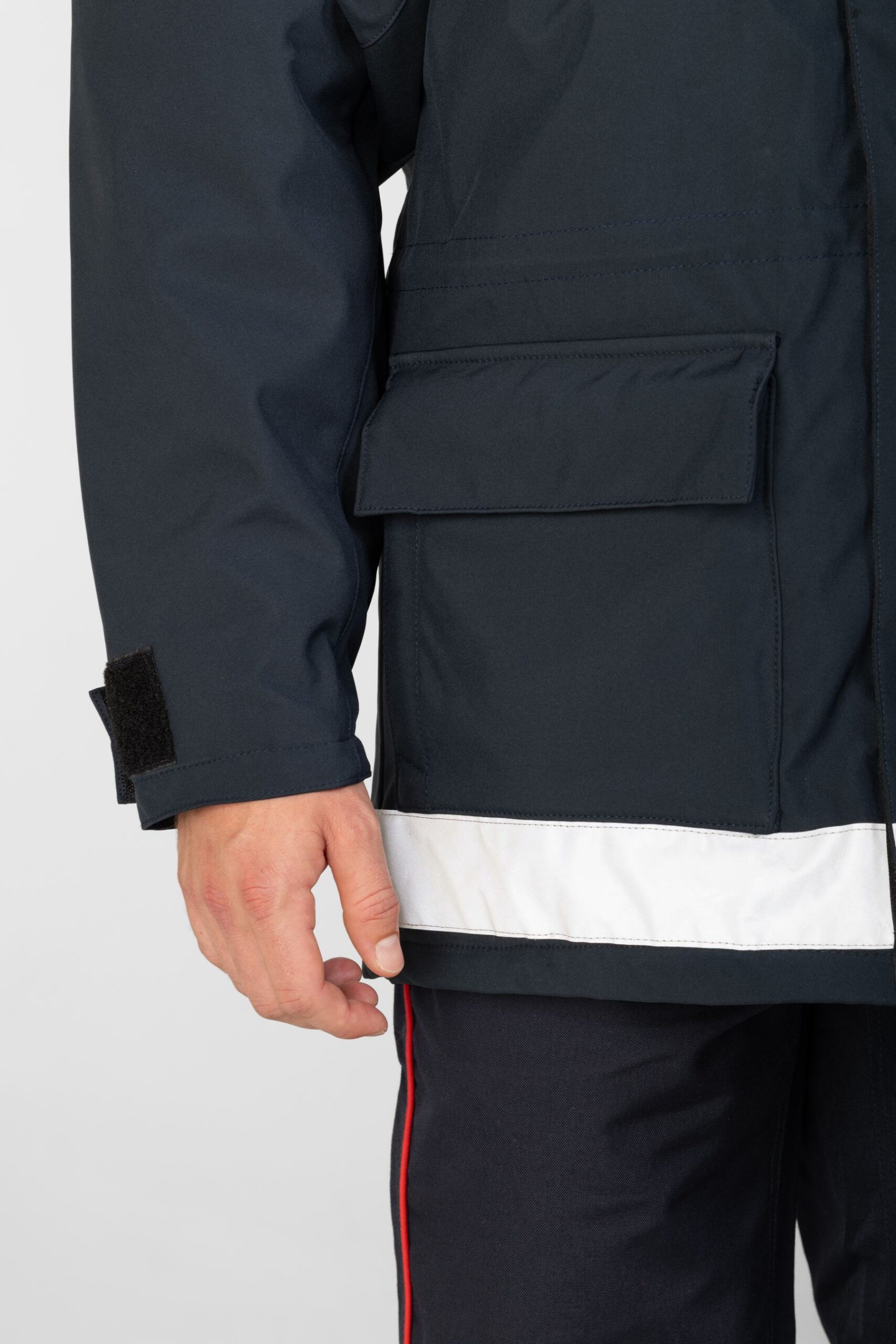 Parka sapeurs-pompiers marine