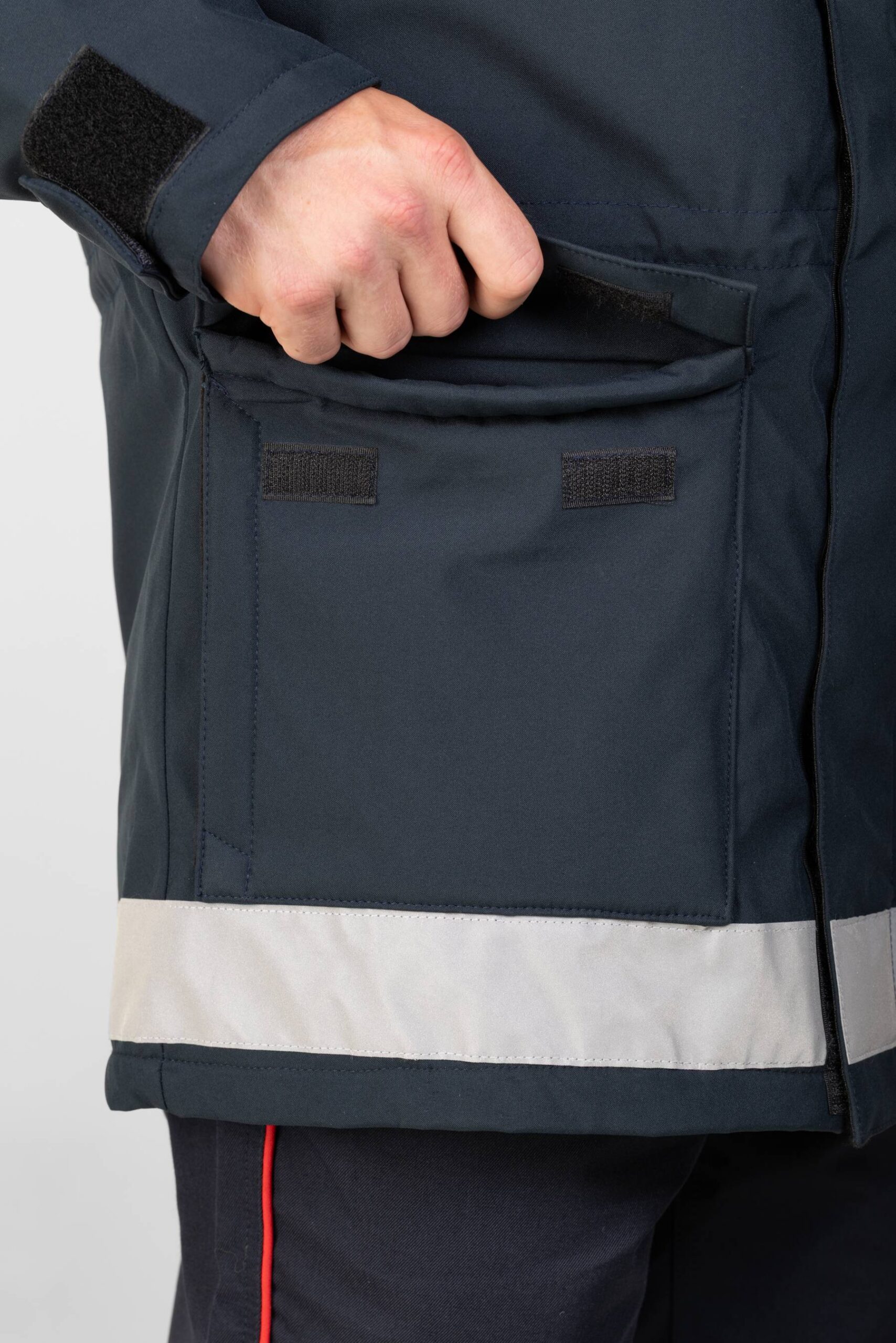 Parka sapeurs-pompiers marine