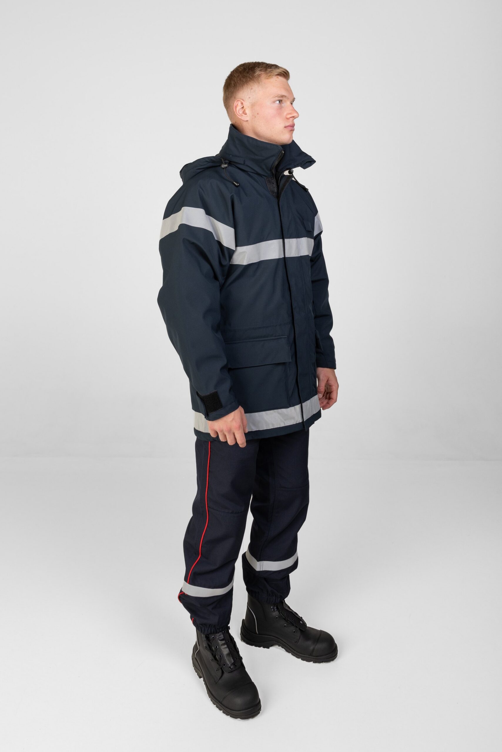 Parka sapeurs-pompiers marine