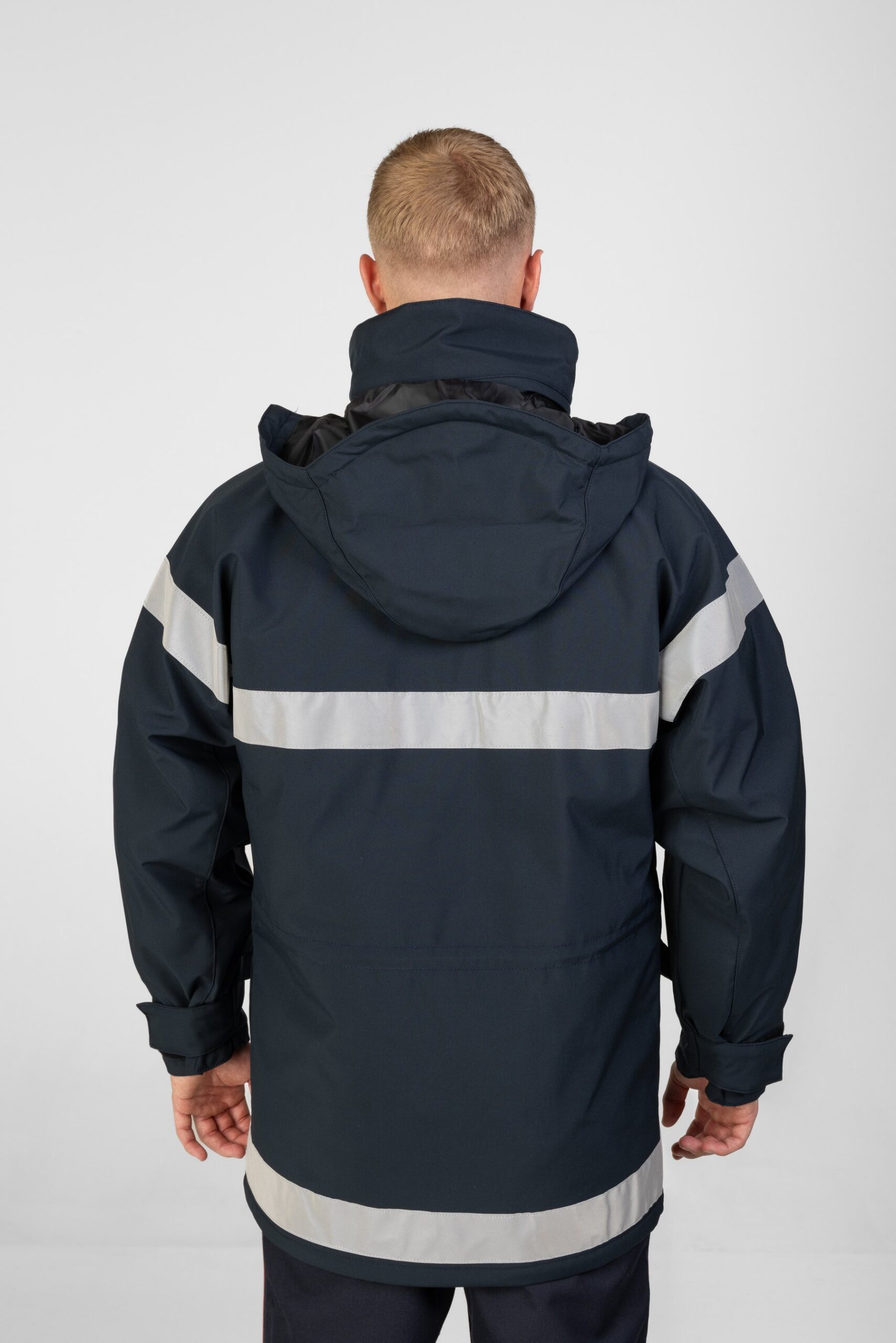 Parka sapeurs-pompiers marine