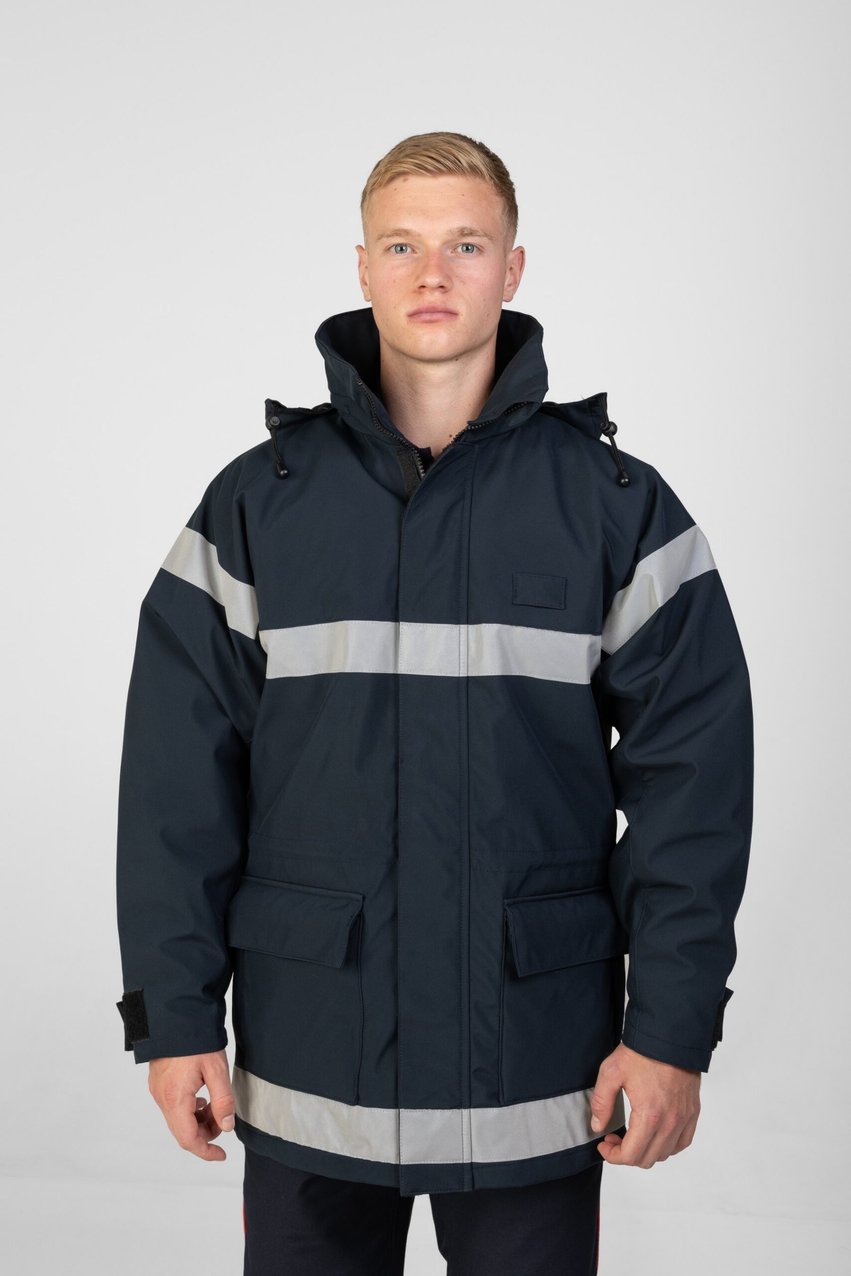 Parka sapeurs-pompiers marine