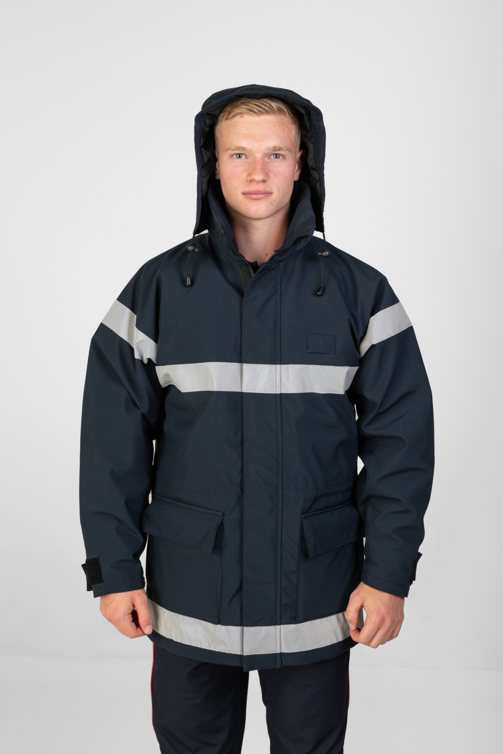 Parka sapeurs-pompiers marine