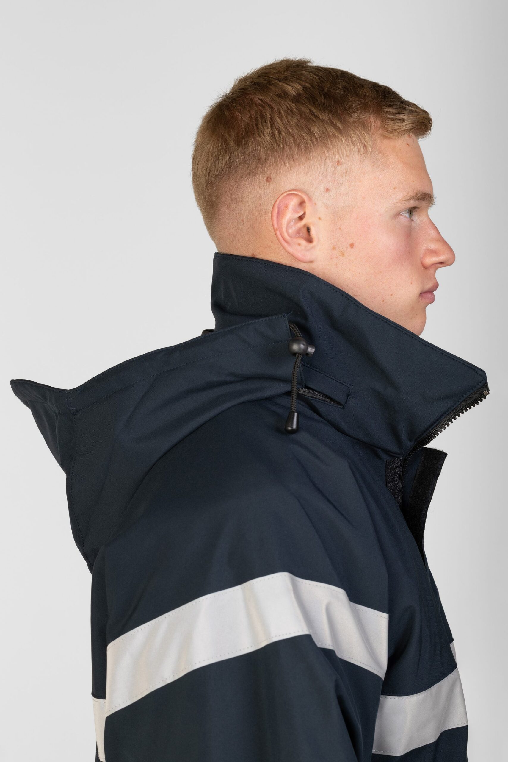 Parka sapeurs-pompiers marine