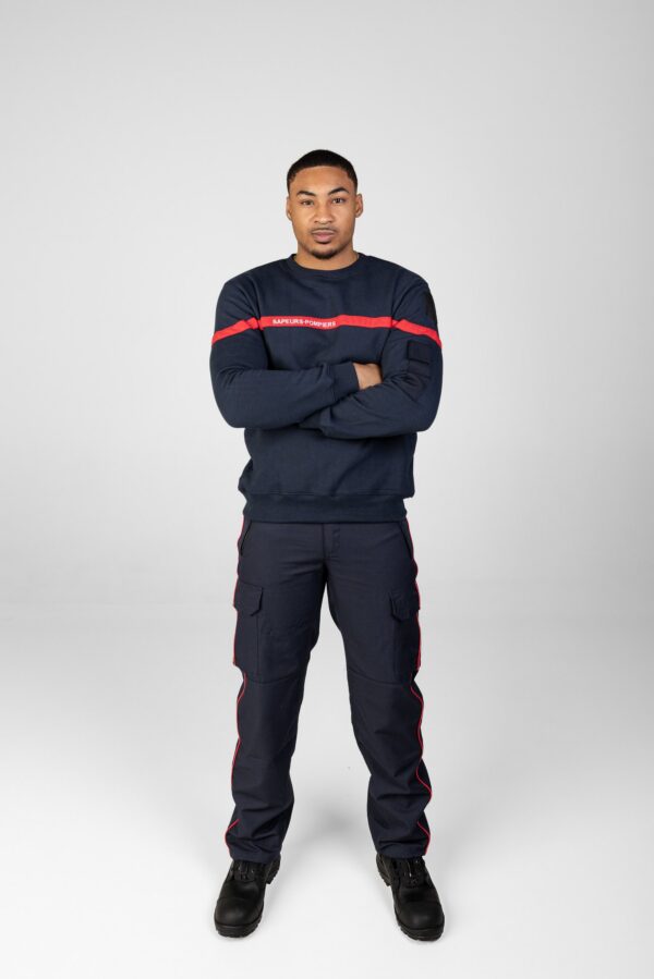Sweat-shirt bleu - Sapeurs-Pompiers