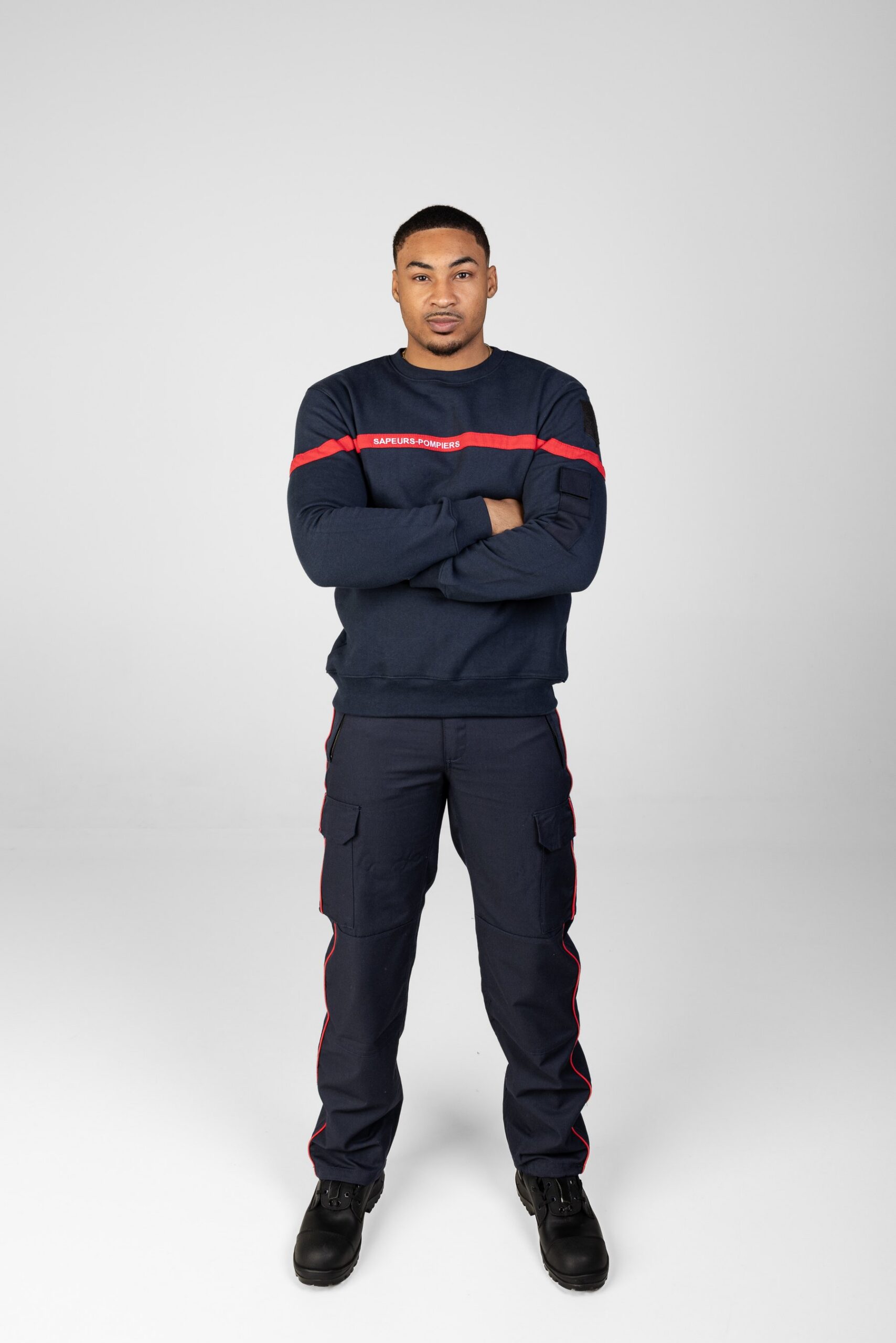 Sweat-shirt bleu - Sapeurs-Pompiers