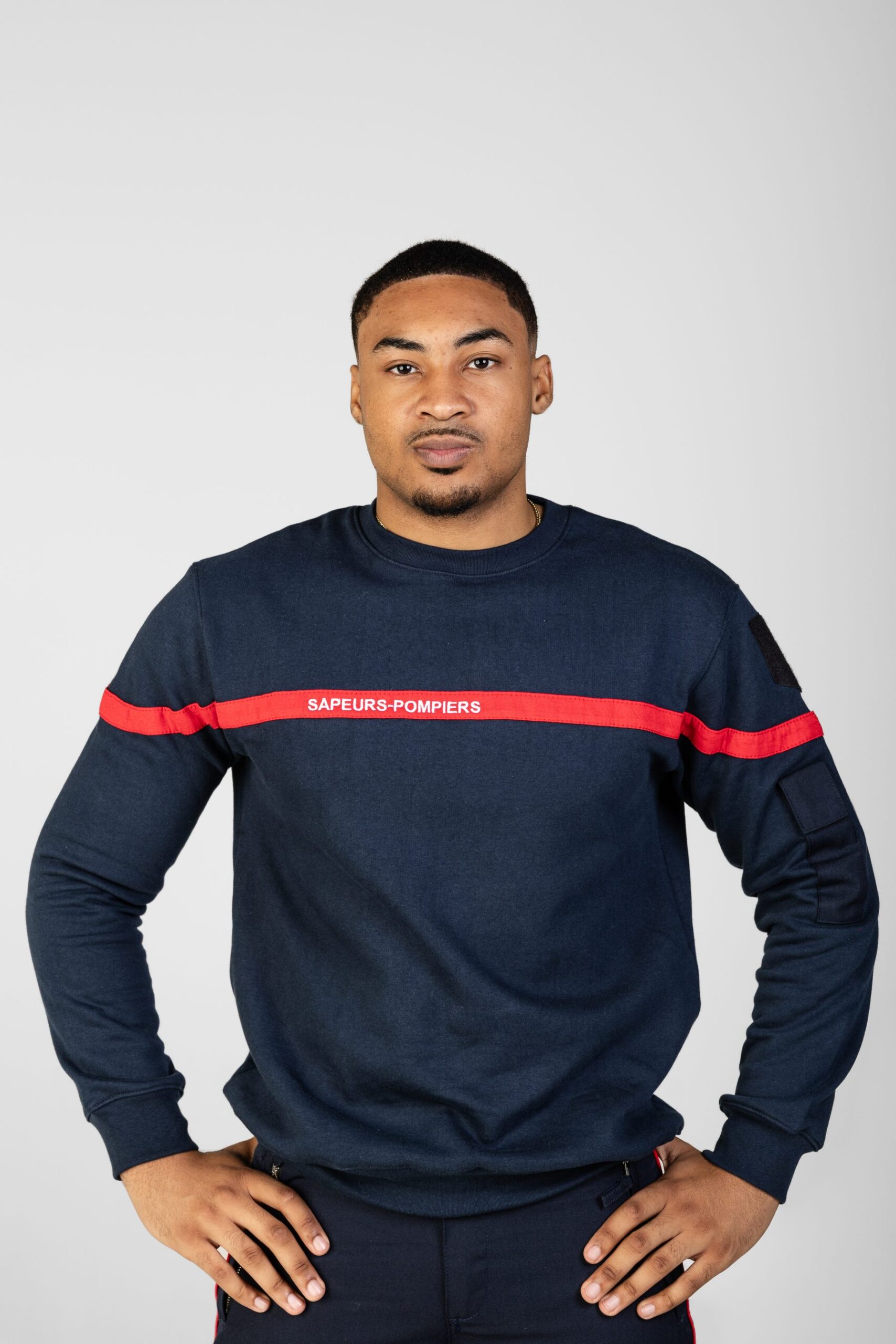 Sweat-shirt bleu - Sapeurs-Pompiers