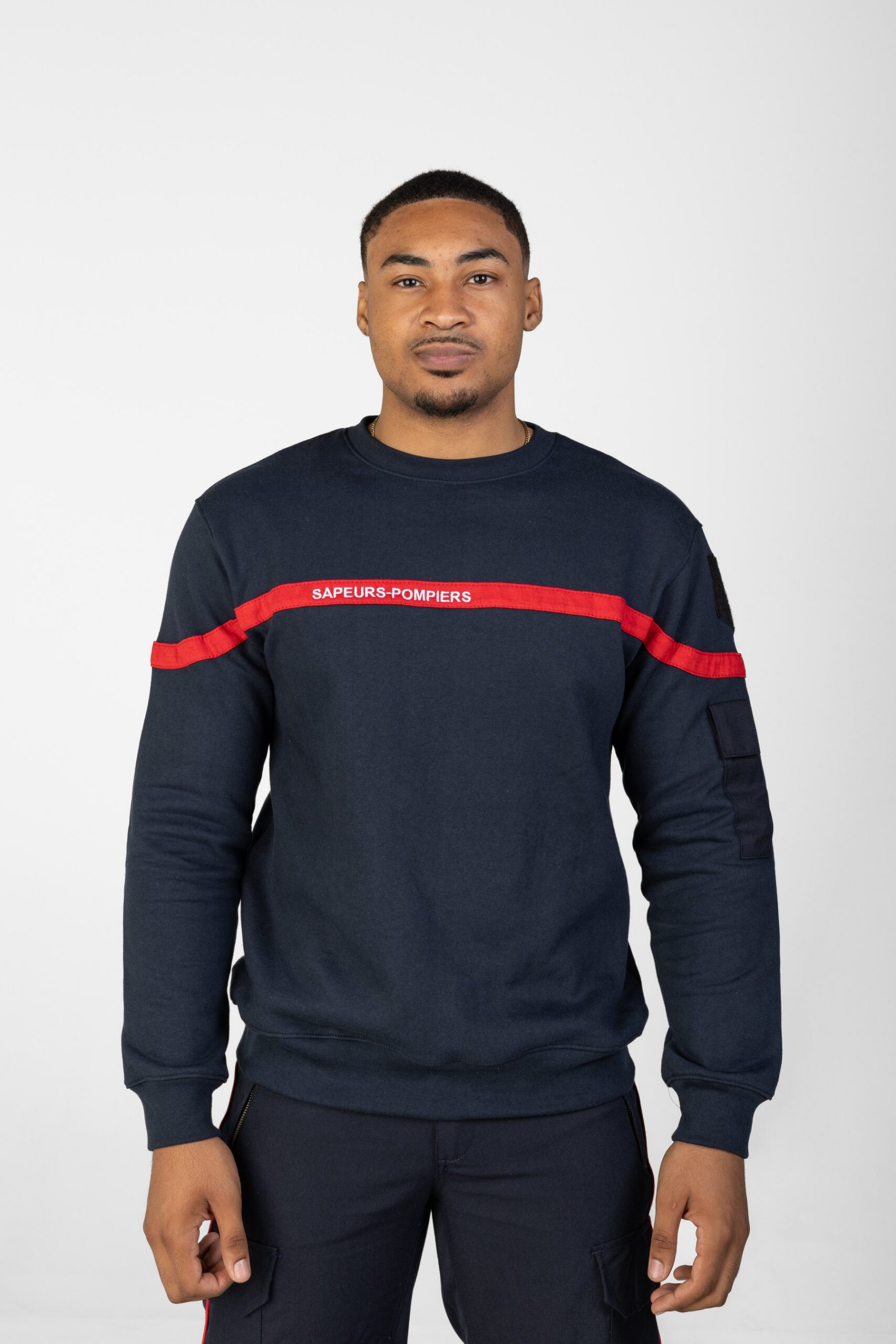 Sweat-shirt bleu - Sapeurs-Pompiers