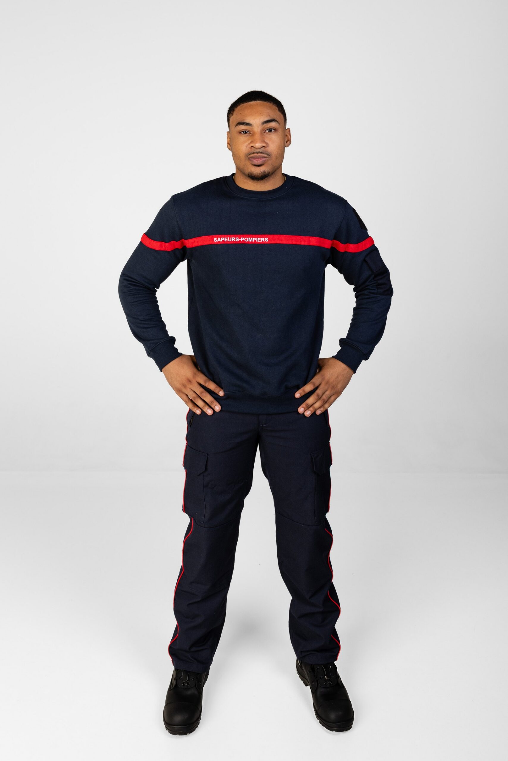 Sweat-shirt bleu - Sapeurs-Pompiers