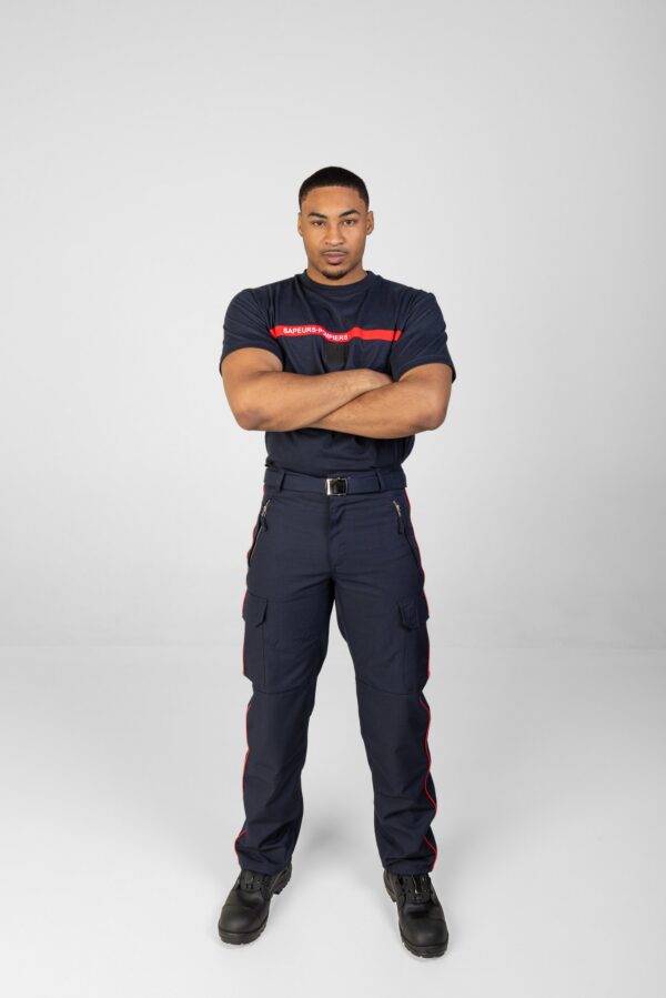 Tee-shirt bleu - Sapeurs-Pompiers