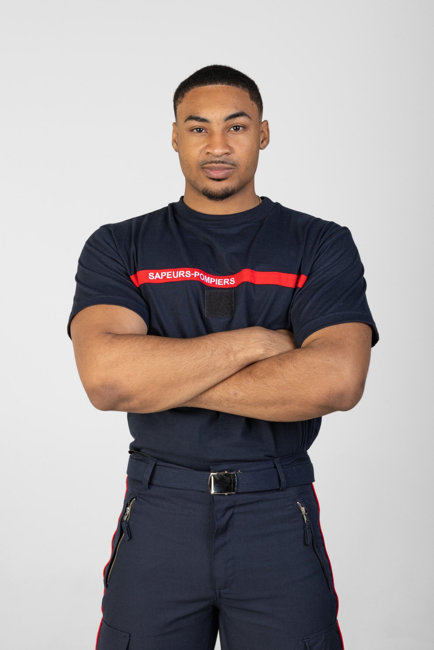 Tee-shirt bleu - Sapeurs-Pompiers