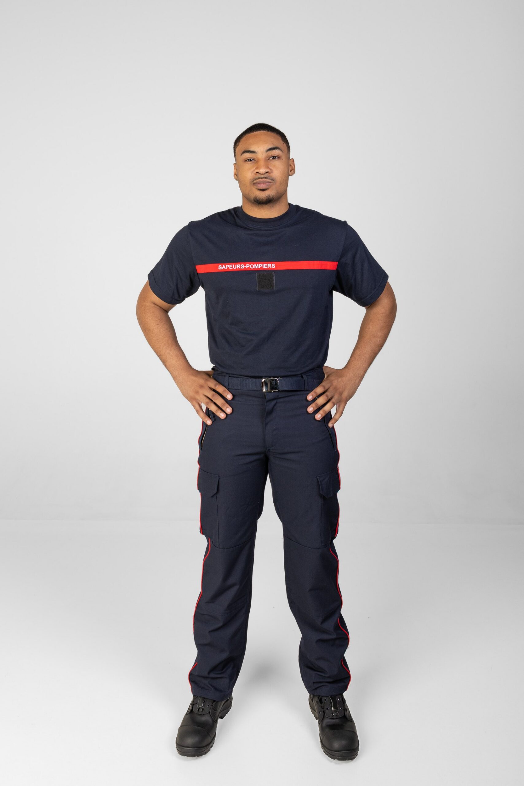 Tee-shirt bleu - Sapeurs-Pompiers
