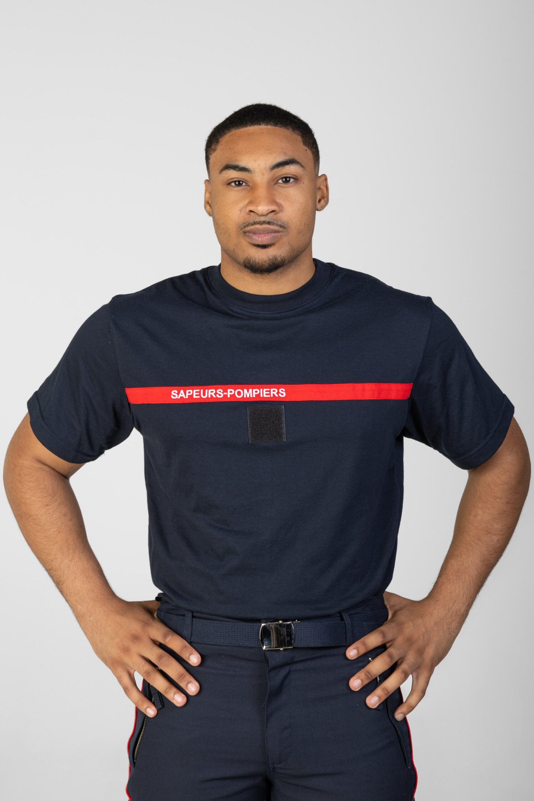 Tee-shirt bleu - Sapeurs-Pompiers