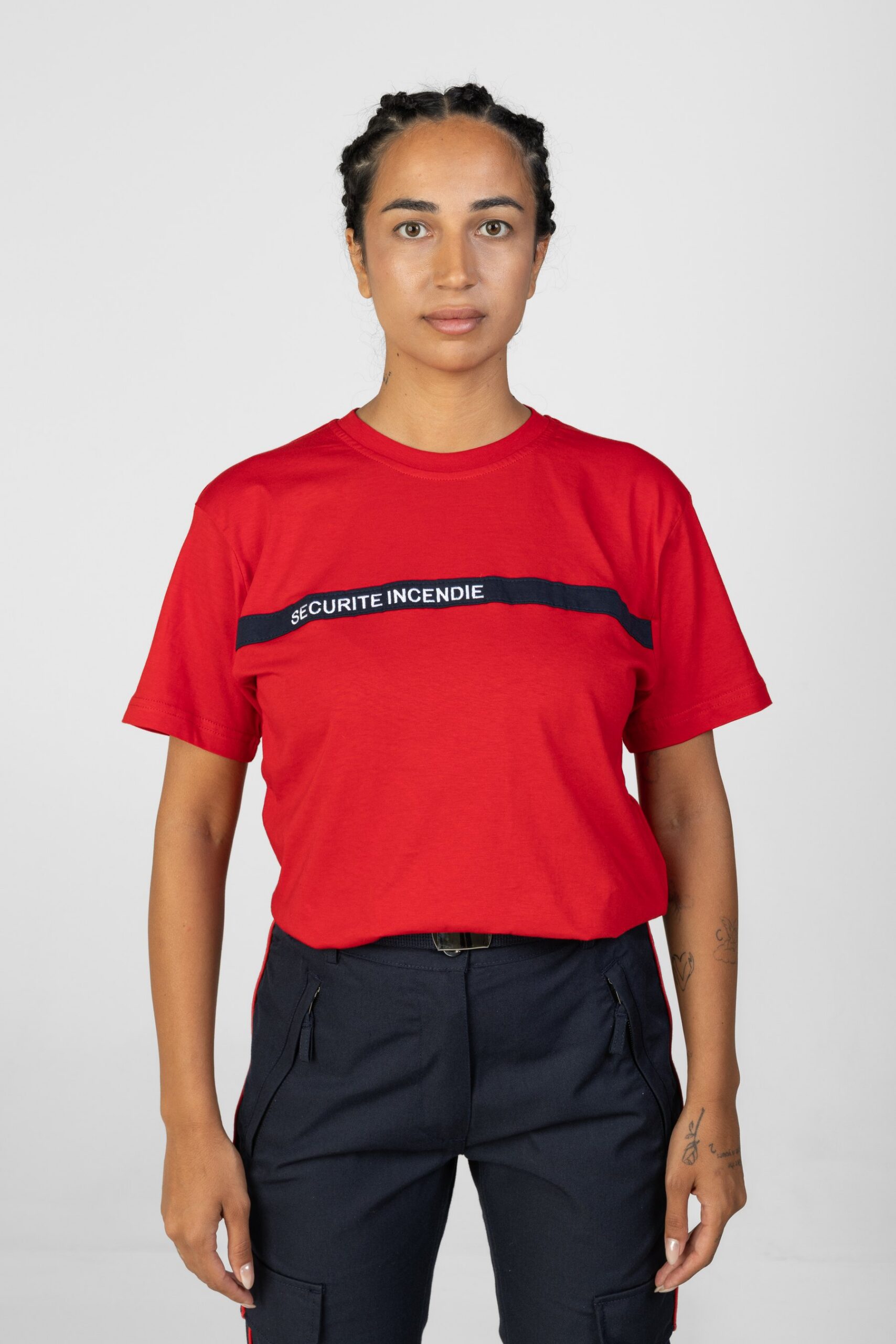 Tee-shirt rouge - Sécurité Incendie